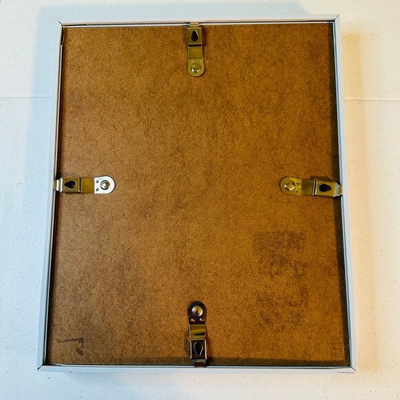 "Good Vibes Only" Multi-color Pineapple Shadow Box Wall Art 10x12 White Frame - Picture 8 of 10